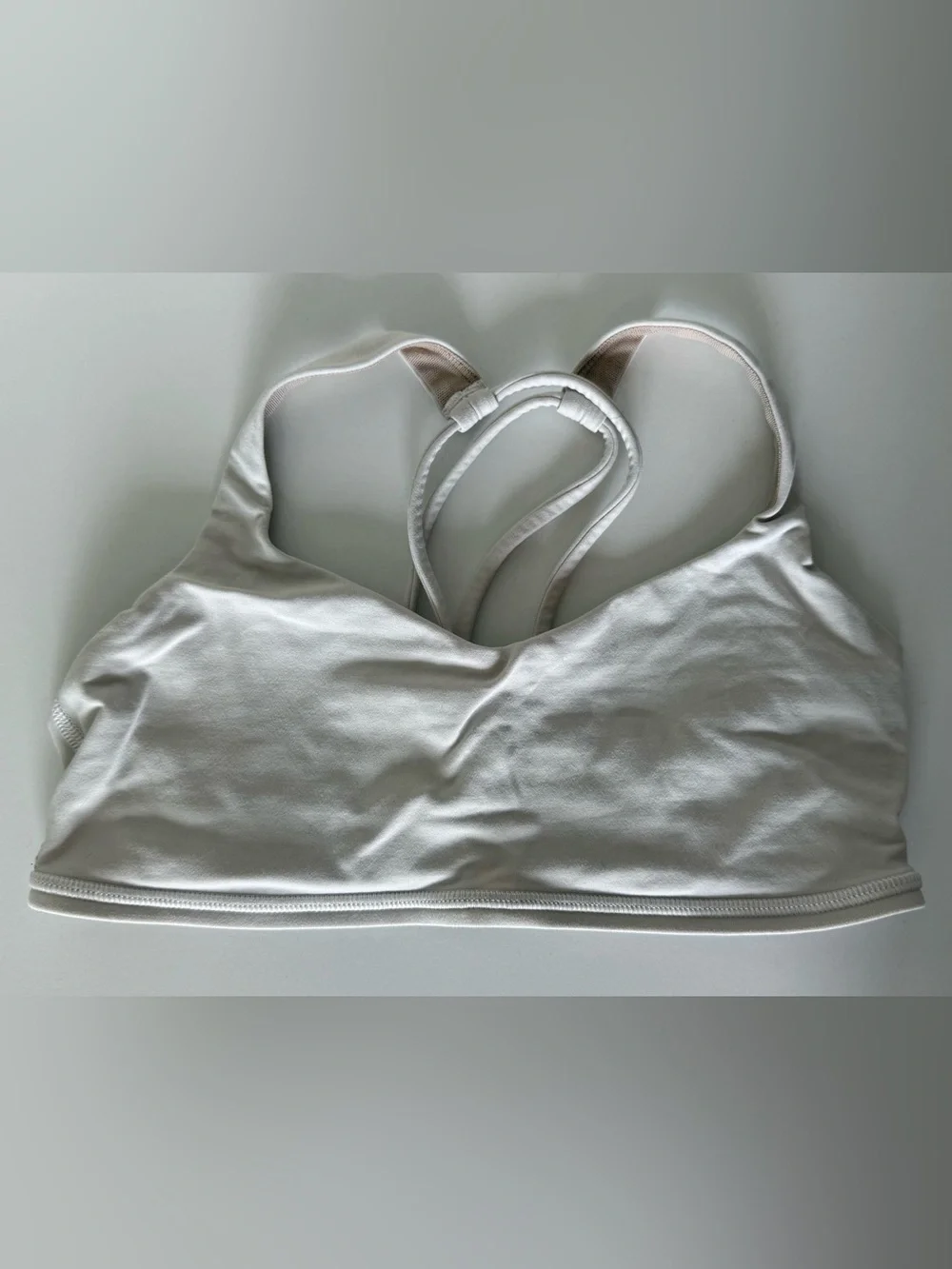Lululemon Free To Be Bra - Crisp White - Size 4